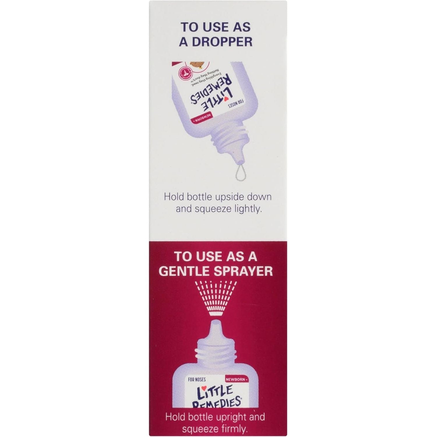 Buy now Little Remedies Saline Spray and Drops, Safe for Newborns, 0.5 fl oz at indiglob india
