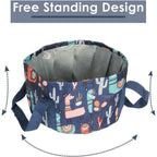 Buy now Collapsible Foot Bath Basin for Soaking Feet, Portable Foot Bath Tub Bag with Handles, for Adults and Kids, Pedicure Foot Spa Bucket for Outdoor Washing Camping Travel at indiglob india