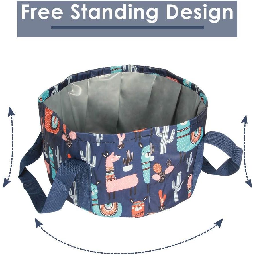 Buy now Collapsible Foot Bath Basin for Soaking Feet, Portable Foot Bath Tub Bag with Handles, for Adults and Kids, Pedicure Foot Spa Bucket for Outdoor Washing Camping Travel at indiglob india