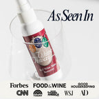 Wine Away Red Wine Stain Remover Spray Bundle, Fabric, Upholstery & Carpet Cleaner Solution, Removes Wine Spots & Laundry Stains, Fast-Acting Spot Treatment, 12oz Home & 2oz Travel Size