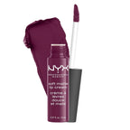 Buy now NYX PROFESSIONAL MAKEUP Soft Matte Lip Cream, Lightweight Liquid Lipstick - Transylvania (Matte Deep Violet) Default at indiglob india