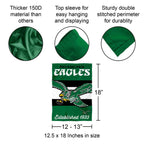 WinCraft Philadelphia Eagles Retro Vintage Throwback Double Sided Garden Flag