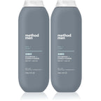 method men 2-in-1 Shampoo and Conditioner, Sea + Surf, 14 fl oz | Cleans and Conditions with Argan and Jojoba Oil - Made without Parabens
