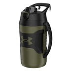 Buy now Under Armour Half Gallon Water Bottle Insulated, 64oz Insulated Water Bottle with Handle, Fence Hook, Leak Resistant, for Baseball, Football & More, Academy/Black at indiglob india