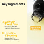 numbuzin No.5 Vitamin Concentrated Serum, Dark Spot Care, Glutathione & Vitamin Serum, Korean Skincare, Tranexamic Acid 4%, Niacinamide 5%, for a Radiant-Looking Glow 1.01 fl oz
