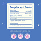 JoySpring SleepBerry Kids Melatonin 3mg Drops, Berry, 1 fl oz, 30 Ct | With L-theanine and Vitamin D plus soothing botanicals, supports calm, restful nights, non-habit forming, sugar-free