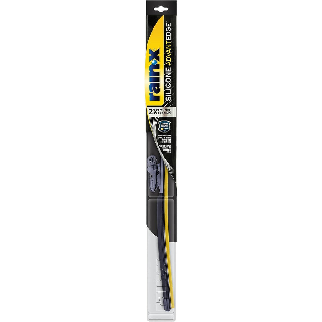 Buy now Rain-X 830122 Silicone Endura Wiper Blades, 22 Inch Windshield Wipers (Pack of 1), Automotive Replacement Windshield Wiper Blades With Two Times Longer-Lasting Resilient Silicone Rubber Squeegee 17" Silicone AdvantEdge at indiglob india