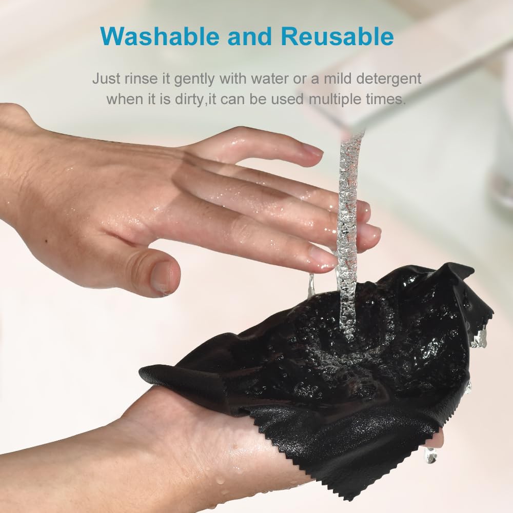 8 PCS Eyeglass Microfiber Cleaning Cloth for Glasses, 6 x7 in Cleaner