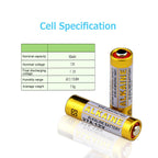 LiCB A27 27A 12V Alkaline Battery (5-Pack)