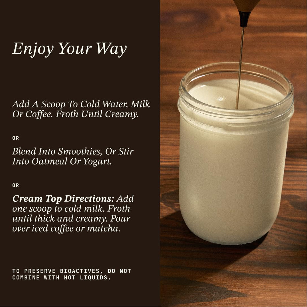 Cowboy - The Exclusive 1st Milking, Whole, Grass Fed Colostrum Supplement for Full Body Health - Bovine Colostrum Powder Packed w/Bioactive Nutrients - Sugar Free (Vanilla, 40 Servings)