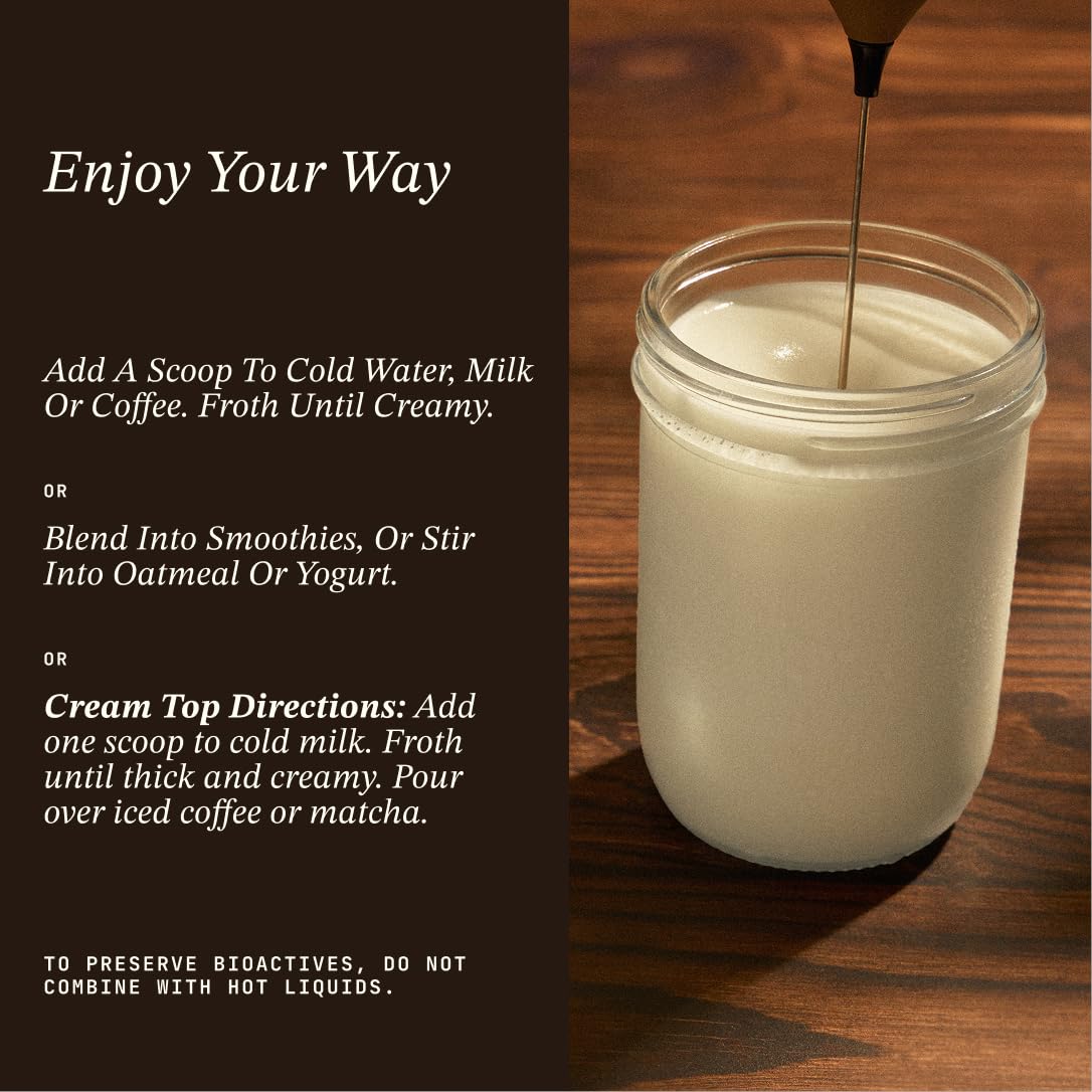 Cowboy - The Exclusive 1st Milking, Whole, Grass Fed Colostrum Supplement for Full Body Health - Bovine Colostrum Powder Packed w/Bioactive Nutrients - Sugar Free (Vanilla, 40 Servings)