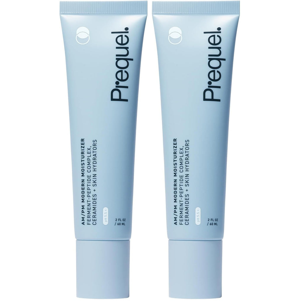 Prequel Skin Face Moisturizer Peptide Cream With Ceramides Glycerin Barrier | Face Moisturizer With Peptides, Ceramides And Glycerin For Sensitive Skin, Non Greasy Barrier Support Cream AM PM Hydration