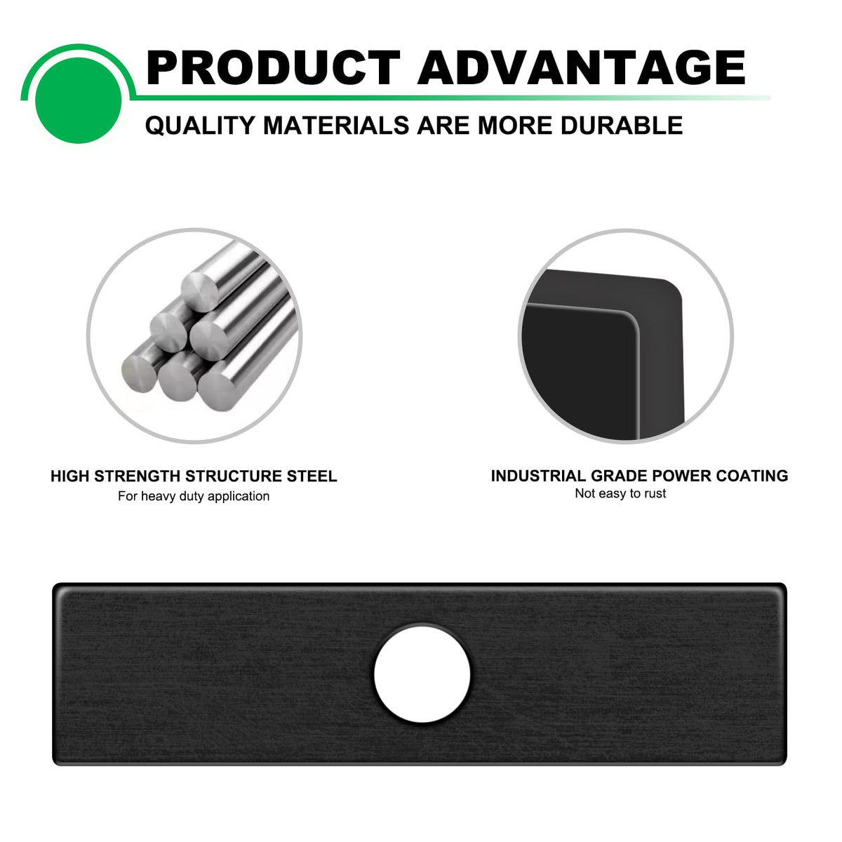 6Pack Edger Blades 8X2 Hole Diameter 1" Eco Edger Blade Replacement for Ryobi 613223, Echo 720-237-001, Stihl 4133-713-4101, Maruyama 216062. Green Machine 237001