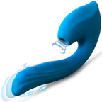 Rabbit Vibrator Sex Toys,All-in-One Thrusting Dildo with Triple Modes