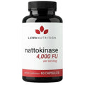 Luma Nutrition Nattokinase Supplement 4000 FU Per Serving - 60 Capsules
