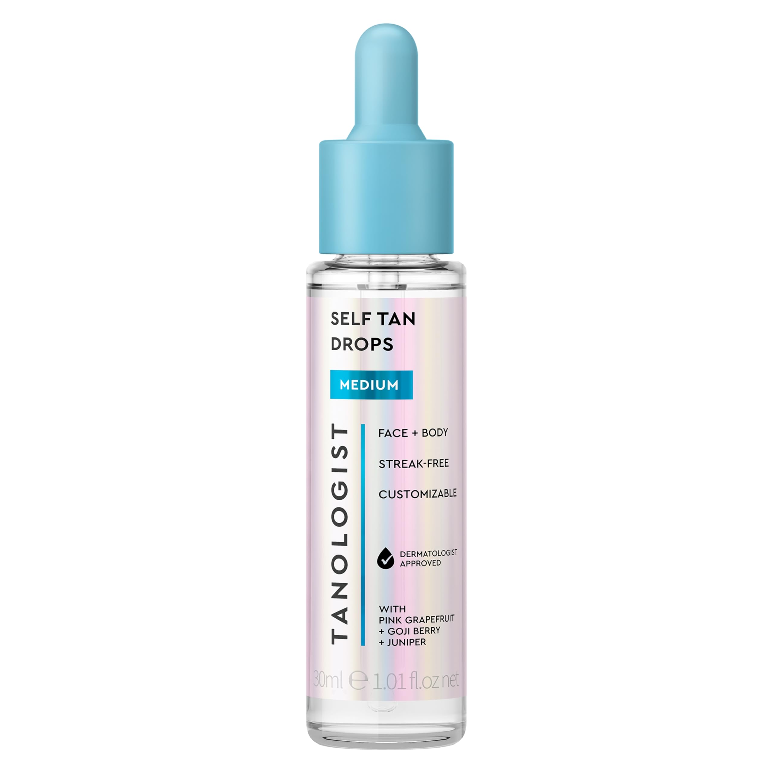 Buy now Tanologist Light Self Tan Drops, Streak-Free Body & Face Tanning Drops, No Fake Tan Smell, For Moisturizer & Lotion, Bronzing Face Tanner, Skincare Ingredients, Vegan, 1.01 fl. oz/30 ml Bottle at indiglob india