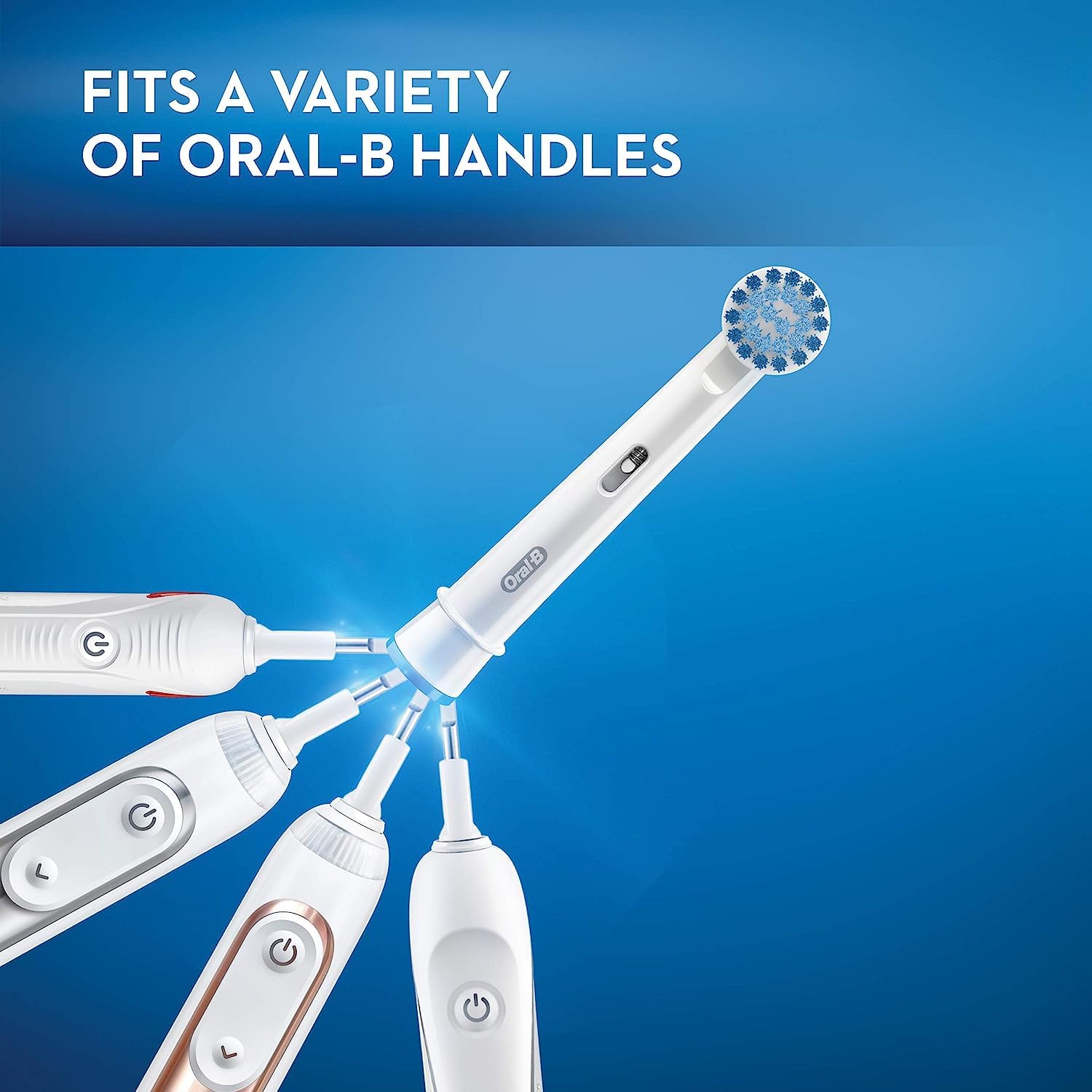 Buy now Oral-B Sensitive Gum Care Replacement Brush Heads for an Oral-B Electric Toothbrush, Pack of 5 at indiglob india