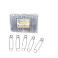 80Pcs Large Safety Pins, 2.2"(55mm) Stainless Steel Safety Pins