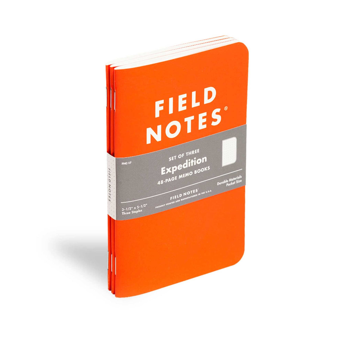Field Notes | Expedition Edition 3-Pack | Waterproof Notebook