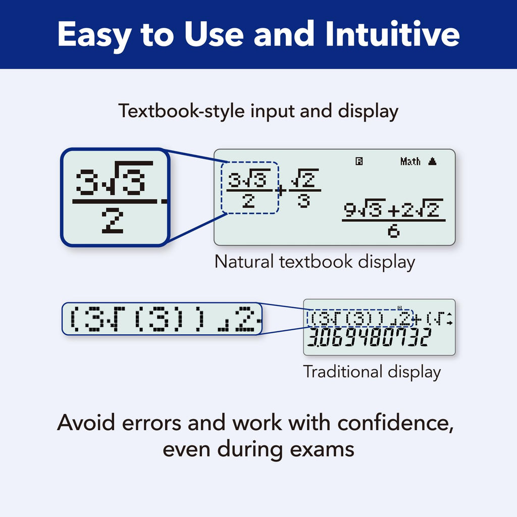 Casio FX-300ESPLSBBUWAIT Scientific Calculator, Blue