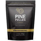 Buy now Surthrival: Pine Pollen Powder (48g), Wild Harvested, Energy & Endurance Restoration Default at indiglob india