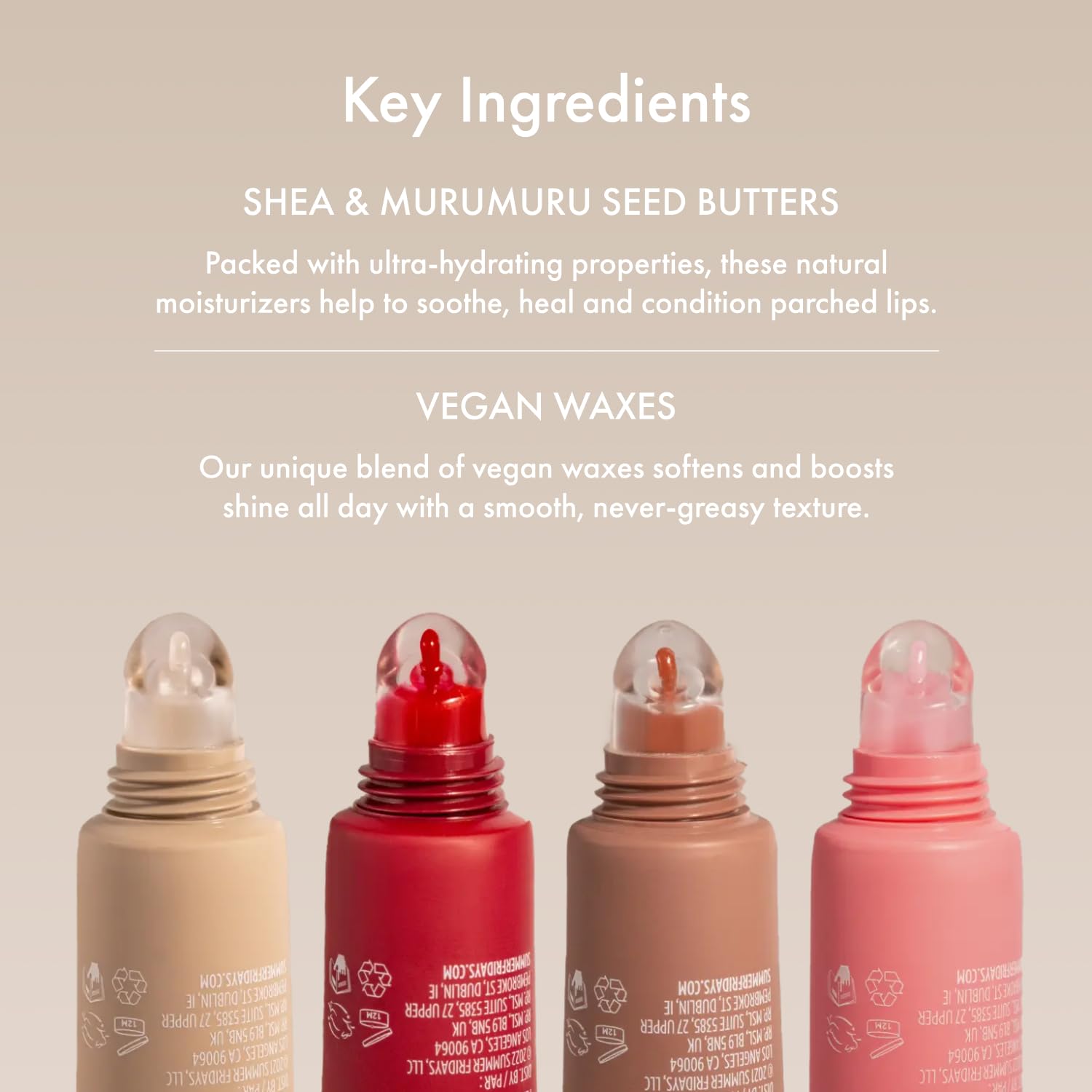 Buy now Summer Fridays Tinted Lip Butter Balm - Conditioning Vegan Lip Balm for Instant Moisture, Shine & Hydration - Sheer-Tinted, Soothing Skincare - Pink Sugar (.5 Oz) at indiglob india
