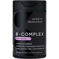 Sports Research® Vitamin B-Complex, 120 Count Plantgels™ | Full Spectrum of B Vitamins with Methylated B12 & Folate - Gluten Free · Plant-Based · Non-GMO · Vegan-Friendly Formula
