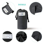 Buy now Acrabros Baby Wrap Carrier,Hands Free Baby Carrier Sling,Lightweight,Breathable,Softness,Perfect for Newborn Infants and Babies Shower Gift,Black at indiglob india