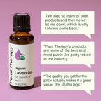 Buy now Plant Therapy Organic Lavender Essential Oil 100% Pure, USDA Certified Organic, Undiluted, Natural Aromatherapy for Diffusion & Topical Use, For Skin, Hair, Relaxation, Premium Therapeutic Grade 30 mL at indiglob india