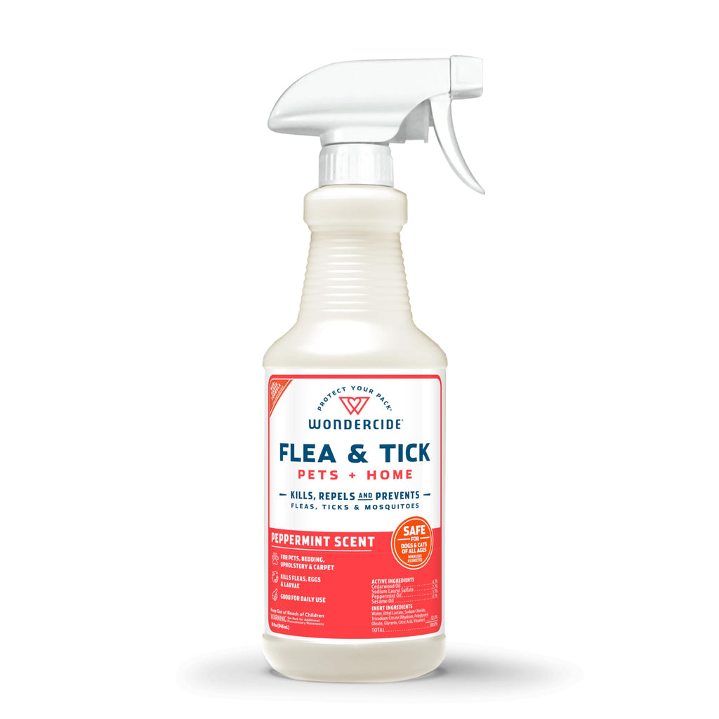Buy now Wondercide - Flea, Tick & Mosquito Spray for Dogs, Cats, and Home - Control, Prevention, Treatment - with Natural Essential Oils - Pet and Family Safe - Peppermint 16 oz at indiglob india