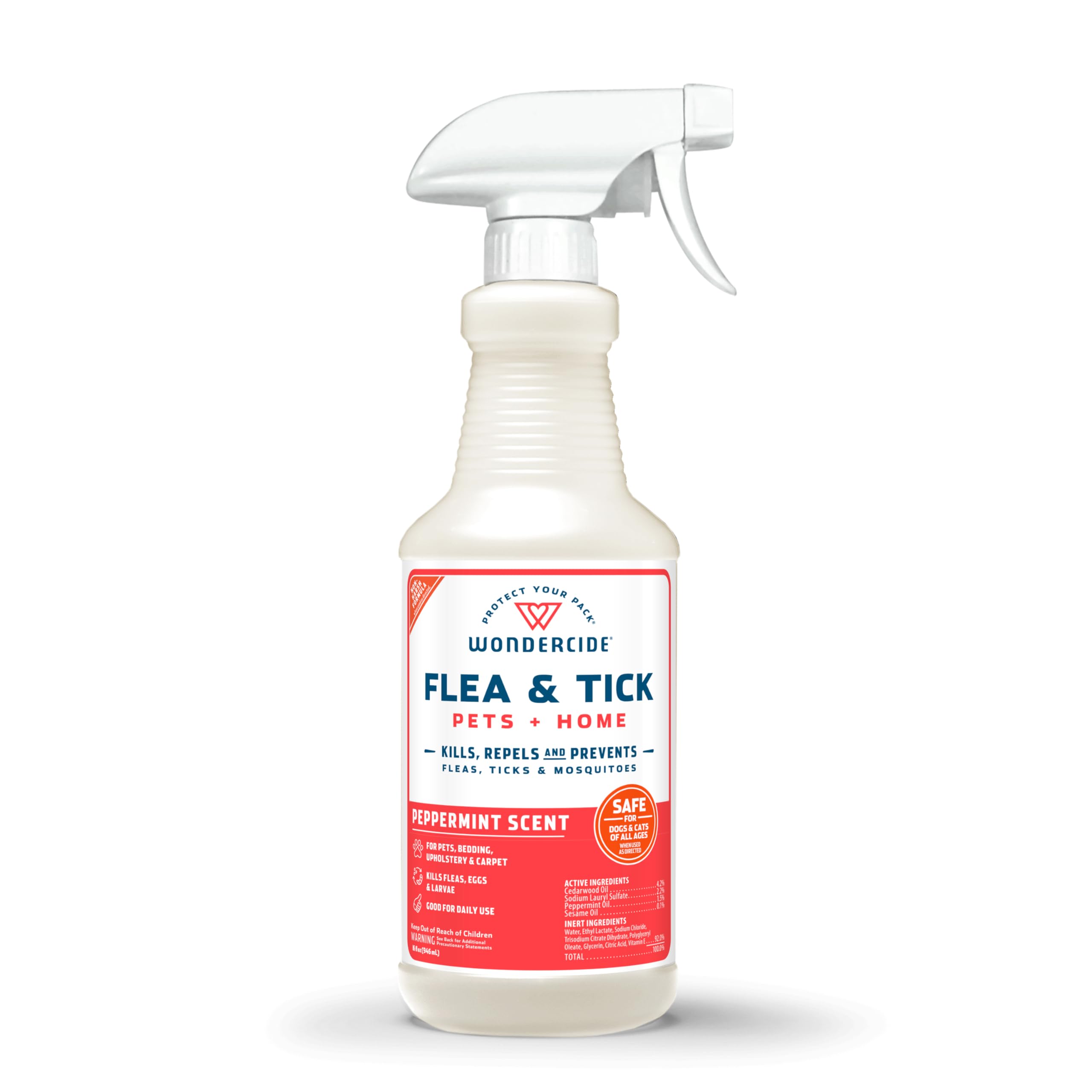 Buy now Wondercide - Flea, Tick & Mosquito Spray for Dogs, Cats, and Home - Control, Prevention, Treatment - with Natural Essential Oils - Pet and Family Safe - Peppermint 16 oz at indiglob india