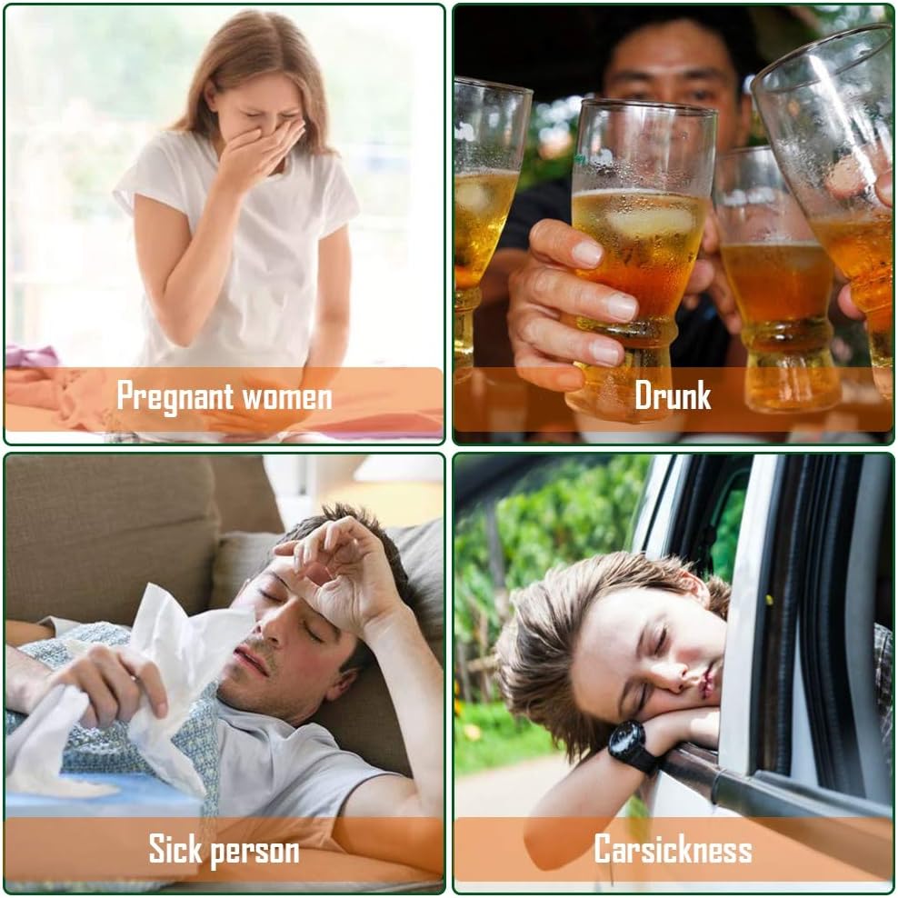 Buy now ATDAWN 50 Pack Emesis Bag, Disposable Vomit Bags, Aircraft & Car Sickness Bag, Nausea Bags for Travel Motion Sickness (White) at indiglob india