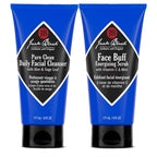 Jack Black Face Buff Energizing Scrub - Mens Pre Shave Cleanser & Scrub, Exfoliating Face Wash