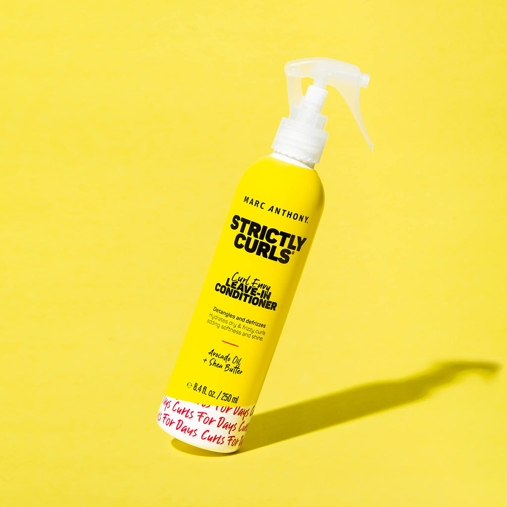 Marc Anthony Strictly Curls, Leave-In Hair Conditioner Spray for Curly Hair | Moisturizing Conditioning Hair Detangler Spray with Shea Butter - Moisturizing, Frizz Smoothing and Managability