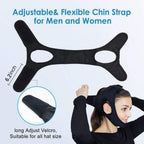 Buy now Chin Straps for Snoring, Anti Snoring Chin Strap Devices, Vosaro Jaw Strap for Sleeping with Men Women Closer, Soft Adjustable and Breathable for User Keep Closed While Sleeping for Snorers at indiglob india