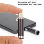 Kingmall [2 Pack] USB C Phone & Device Electric Lighter, Blow to Ignite Flameless Windproof Keychain Lighter Compatible with Samsung Galaxy S25/S24/S23, iPhone 16/15, Android, Power Bank