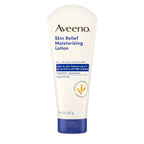 Aveeno Skin Relief Moisturizing Body Lotion Heals Very Dry, Sensitive Skin, Fast Absorbing Lotion with Soothing Triple Oat & Shea Butter Formula, Fragrance Free Lotion, Non-Comedogenic, 18 Fl Oz