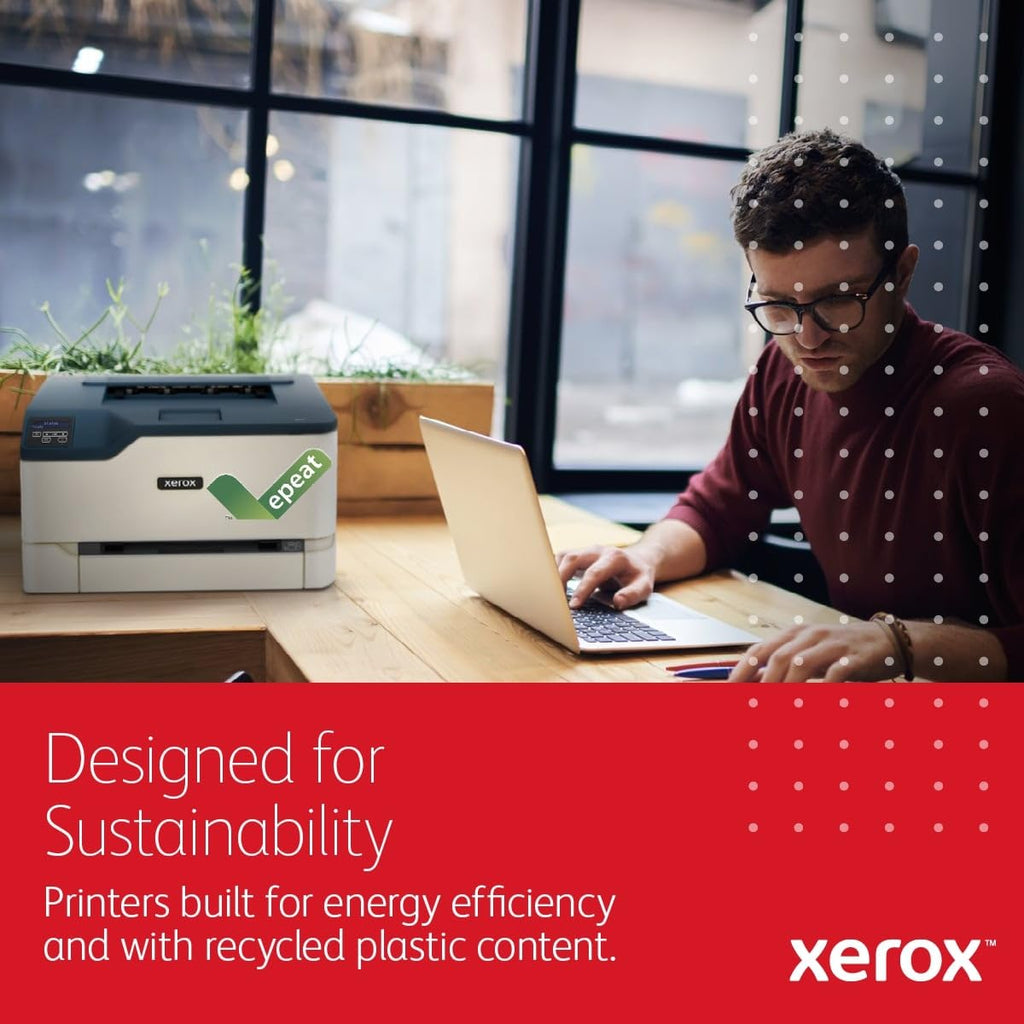 Buy now Xerox C235dni Wireless Printer - 24ppm Color Laser All in One Multifunction Printer with Automatic 2-Sided Printing, Home, Office or Small Business Use - Copy/Print/Scan/Fax - Color Touchscreen at indiglob india