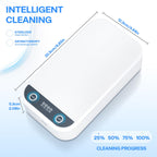 Nail Tool Cleaner with Blue Light,Portable USB Cleaner For Nail Tools ﻿