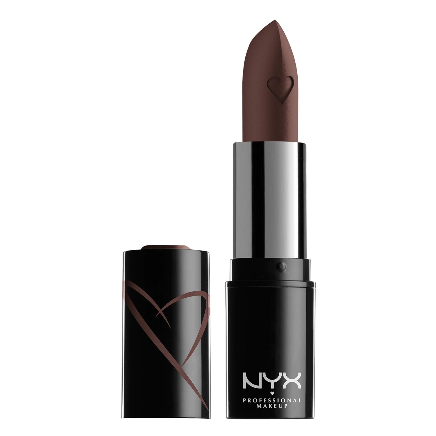 Buy now NYX PROFESSIONAL MAKEUP Shout Loud Satin Lipstick, Infused With Shea Butter - Hot In Here (Burnt Red) 1 Count (Pack of 1) 1999 at indiglob india