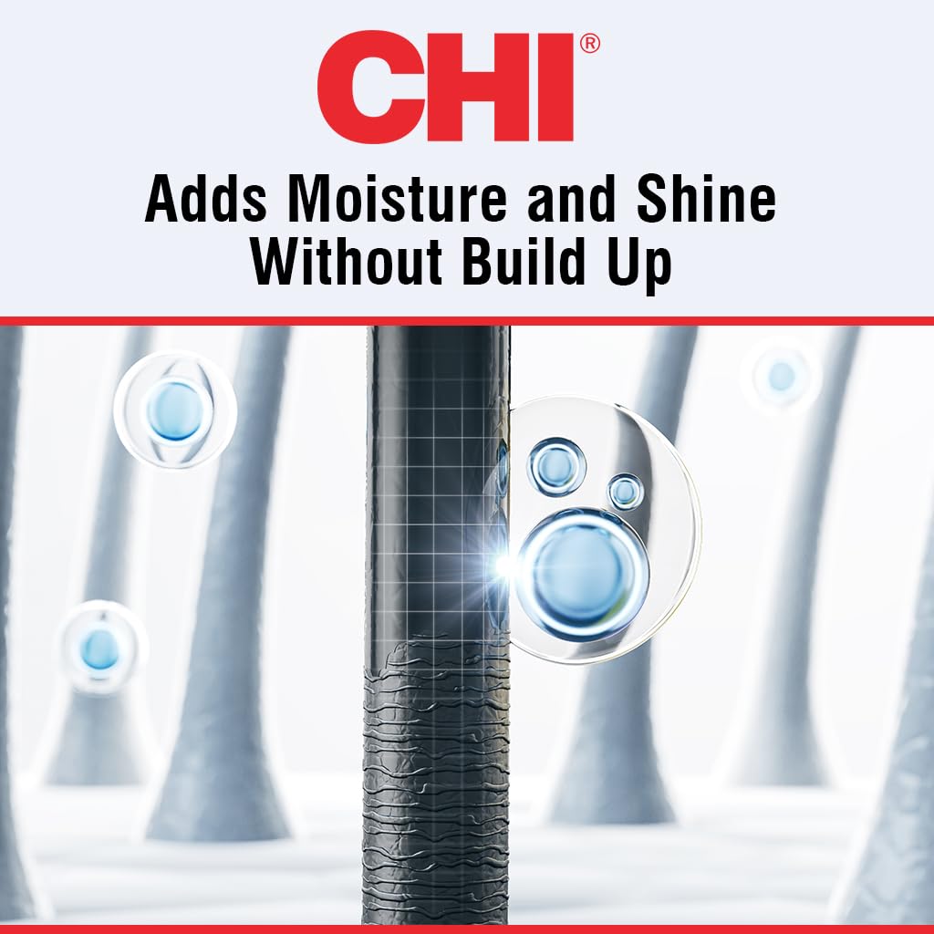 CHI Infra Silk Infusion, Silk Reconstructing Leave-In Hair Treatment for Creating Smooth, Shiny, Strong Hair, 6 Oz