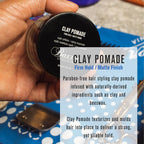 Buy now Baxter of California Clay Pomade Firm Hold / Matte Finish Hair Pomade for Men and Women, Perfect for Texturizing Straight or Wavy Hair - 2 Ounces at indiglob india