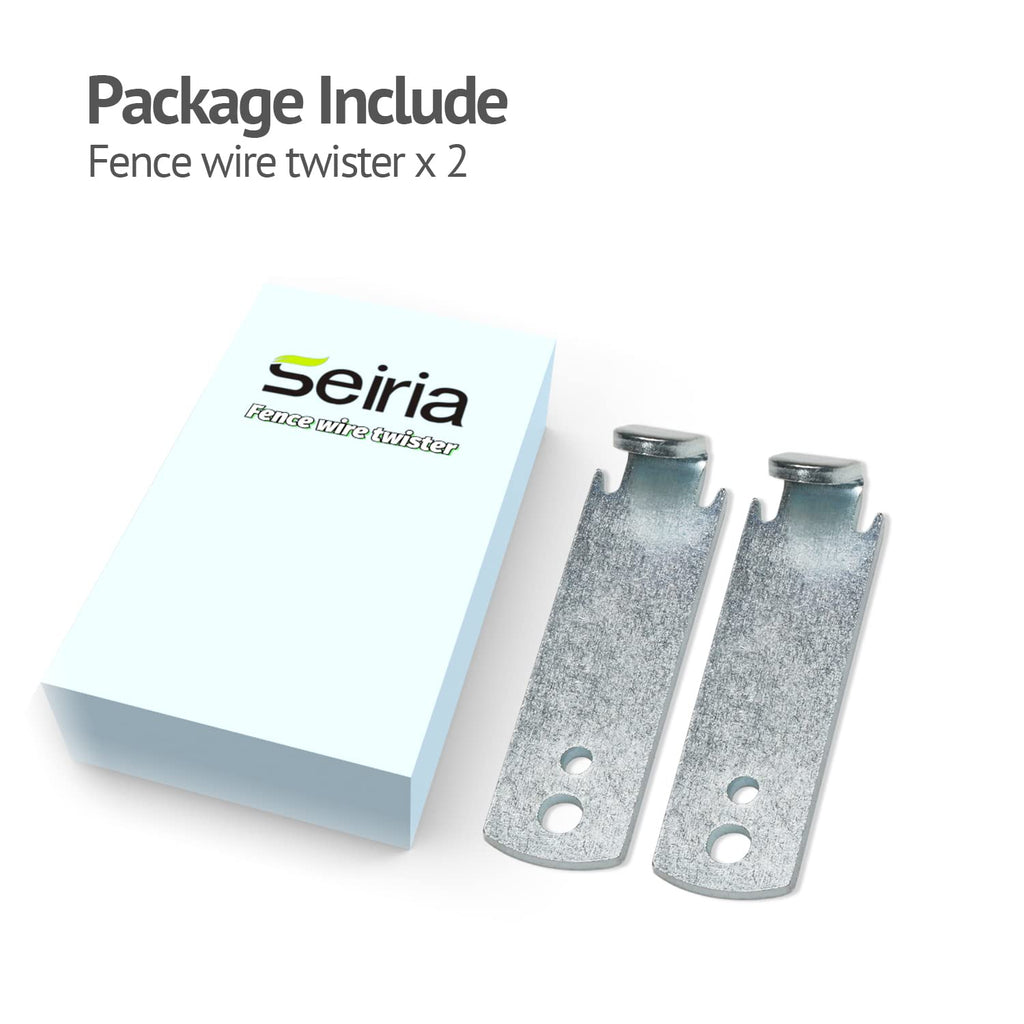 Buy now Fence Wire Twister for T Post Clips, Time Saver Barb Wire Fence Tools Easy to Use Strong Enough to Twist Any Fencing Wire (2 Pack) at indiglob india