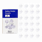 Clear Outlet Covers Baby Proofing Plug Covers (24 Pack)
