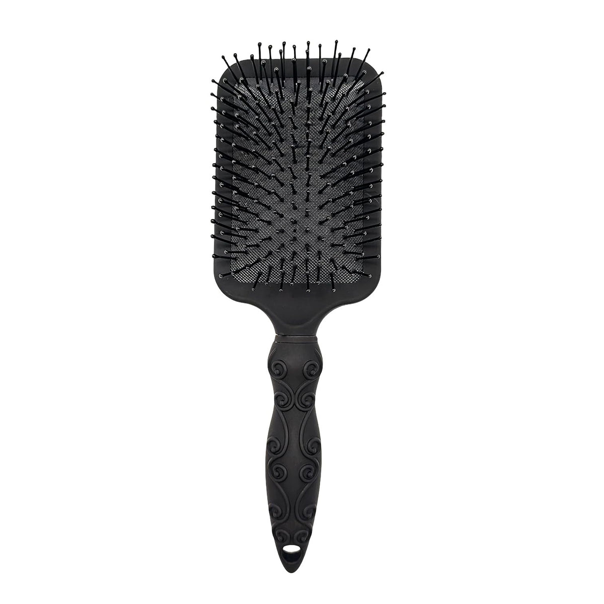 Amazon Basics Paddle Brush for Hair, Gentle Detangling, Wet or Dry Hair, Tangle-Free with Flexible Bristles