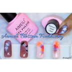 Buy now AIMEILI Nail Art Blossom Gel Nail Polish Soak Off UV LED Clear Blooming Gel Manicure 10ml at indiglob india