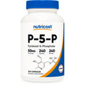 Nutricost P5P Vitamin B6 Supplement (50mg) 240 Capsules, Gluten Free | Pyridoxal-5-Phosphate, Vegetarian Friendly, GMO-Free