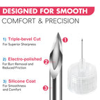 iHome Pen Tips 31G x 8mm Universal Fit, 100 Count Comfortable