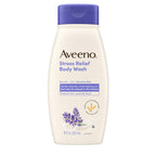 Aveeno Stress Relief Body Wash, Lavender Scent, 18 fl. oz