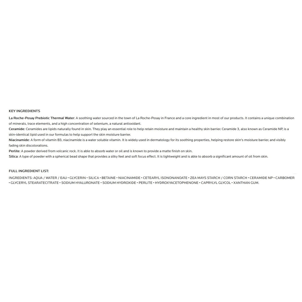 La Roche-Posay Toleriane Double Repair Matte Face Moisturizer, Daily Moisturizer For Oily Skin With Ceramide And Niacinamide For All Skin Tones, Oil Free, Non-Comedogenic, Available with SPF 30